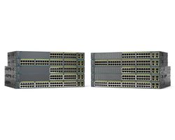 Cisco Catalyst C2960+24TC-L, Refurbished Géré L2 Fast Ethernet (10/100) Noir