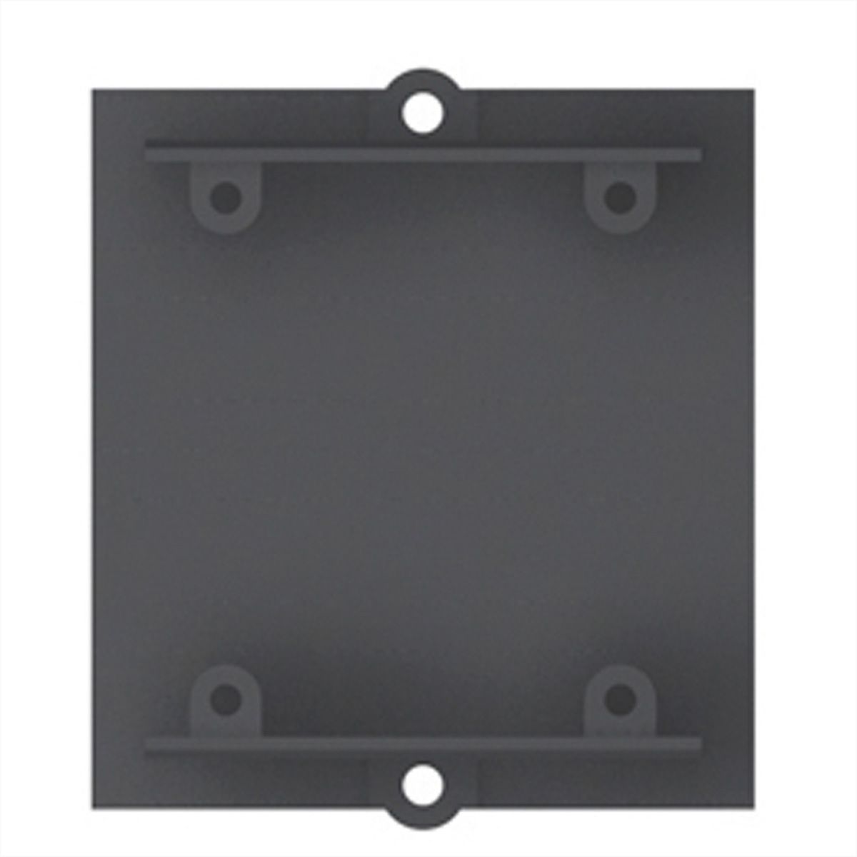 BACHMANN Cache Module Custom avec dôme à visser, noir