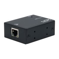EXSYS EX-13020HMV USB 3.2 type C vers Ethernet 1 Gigabit, kit rail DIN inclus