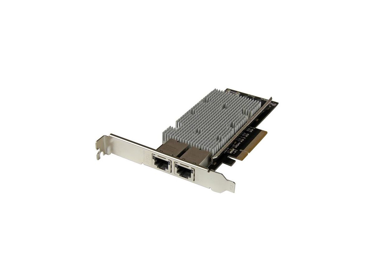 StarTech.com Carte réseau PCI Express à 2 ports 10GBase-T Ethernet avec chipset Intel X540
