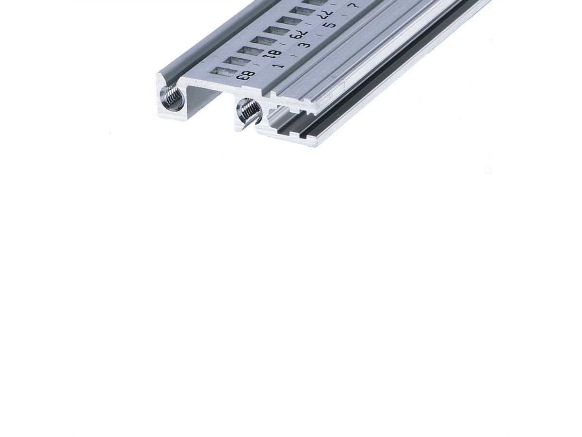 Rail horizontal SCHROFF, arrière, type H-VT, lourd, 20 HP