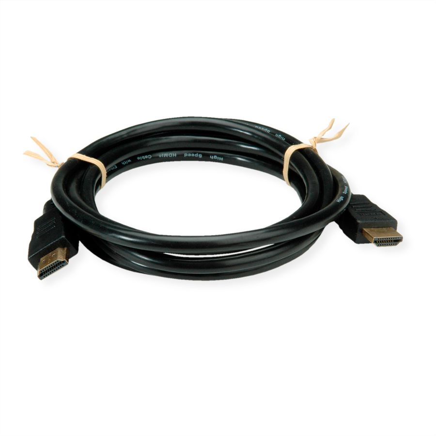 ROLINE RM Câble HDMI High Speed avec Ethernet, noir, 5 m