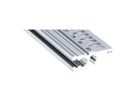 Rail horizontal SCHROFF, frontal, Type L-OD, Light, sans lèvre, 1000 mm