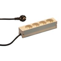 Bâti de prises SCHROFF, UTE, 4 prises, 10"