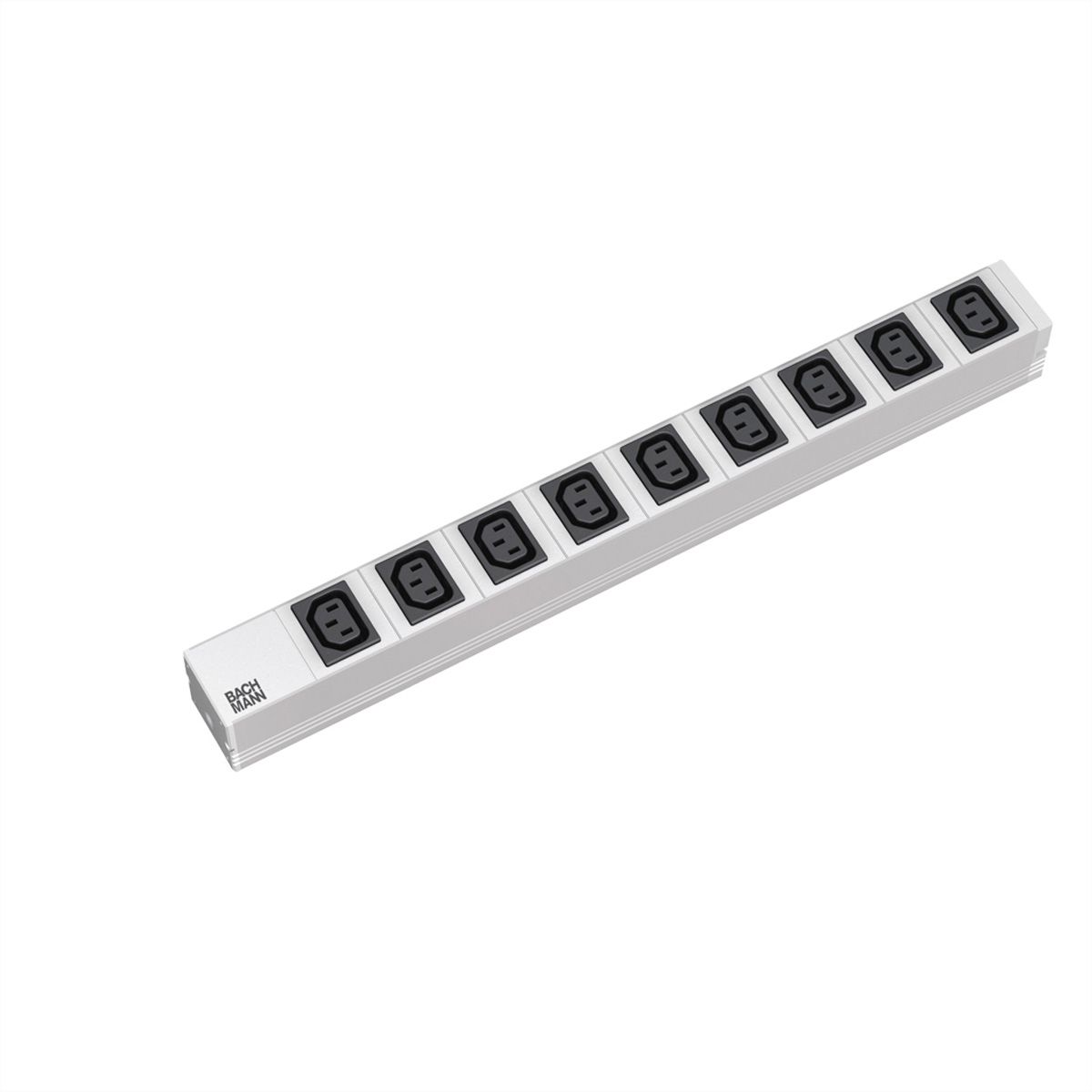 BACHMANN 19" Prise multiple 9 IEC320 C13 F avec IEC320 C20 M