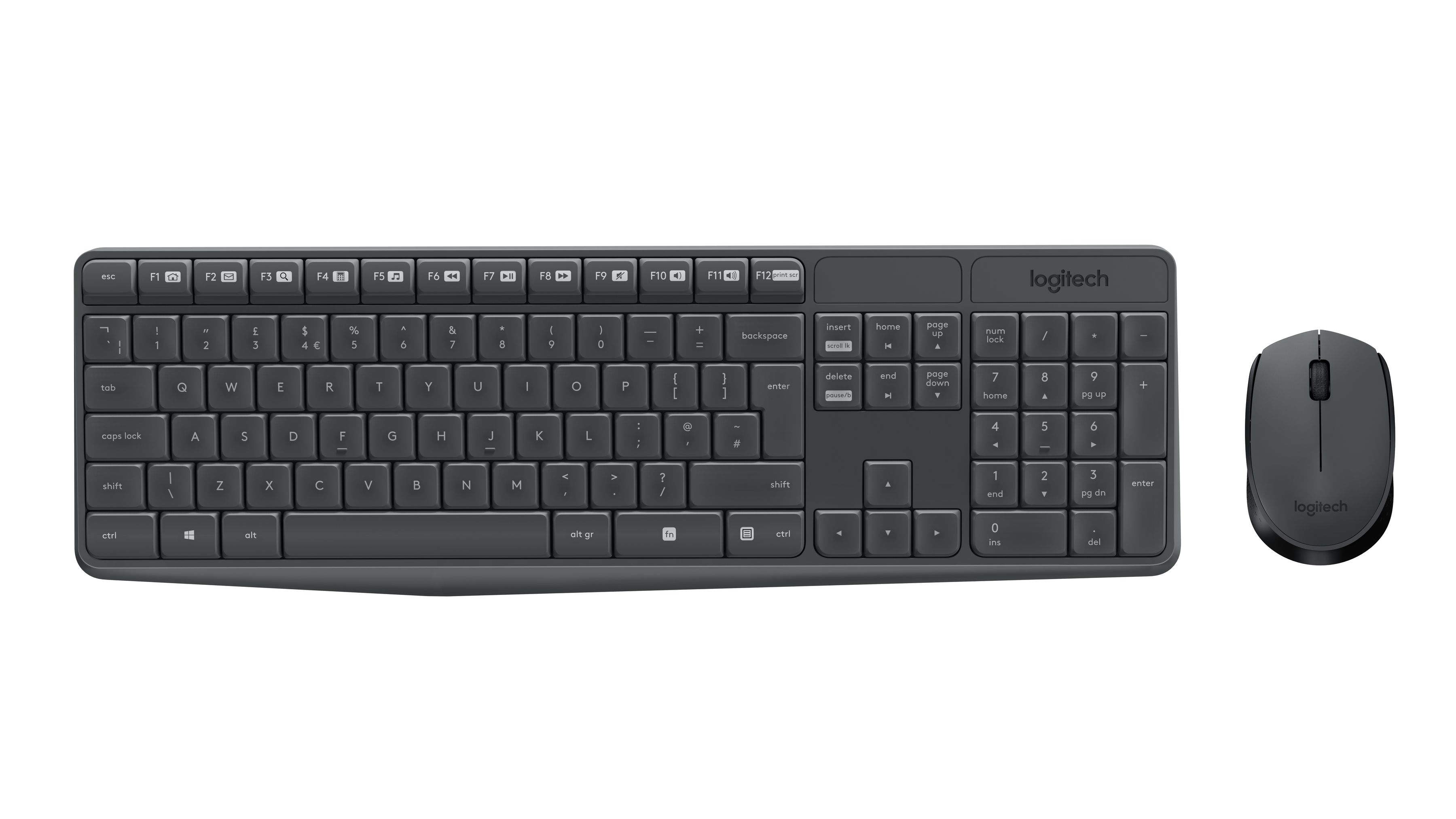 LOGITECH MK235 RF Ensemble clavier souris sans fil français noir