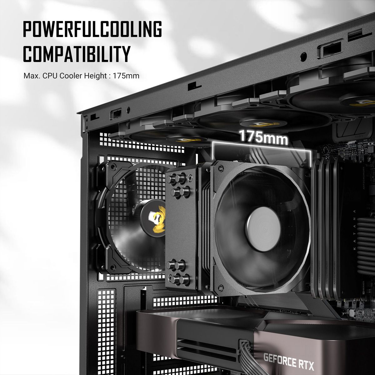 ANTEC Performance P7S Boîtiers PC Mid Tower, ATX, M-ATX et ITX, argent