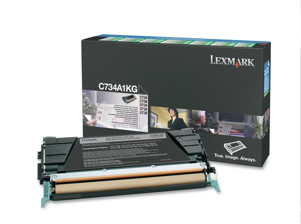 Lexmark C734A1KG Cartouche de toner Original Noir 1 pièce(s)
