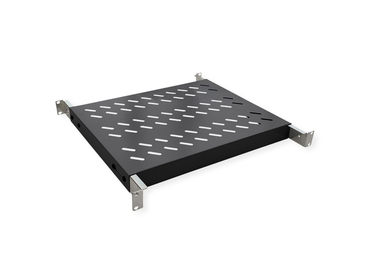VALUE Etagère 19" profondeur variable 1UH, 440 x 568 mm, 50kg