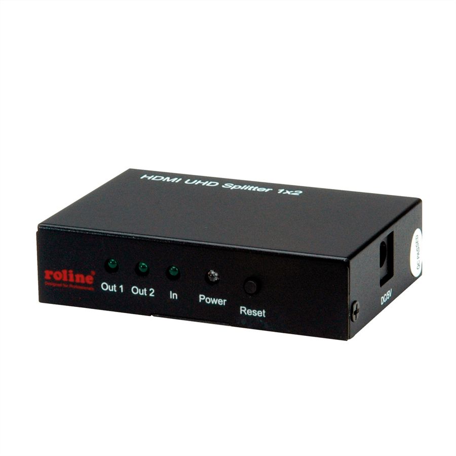 ROLINE Distributeur HDMI, 4K, 2 ports