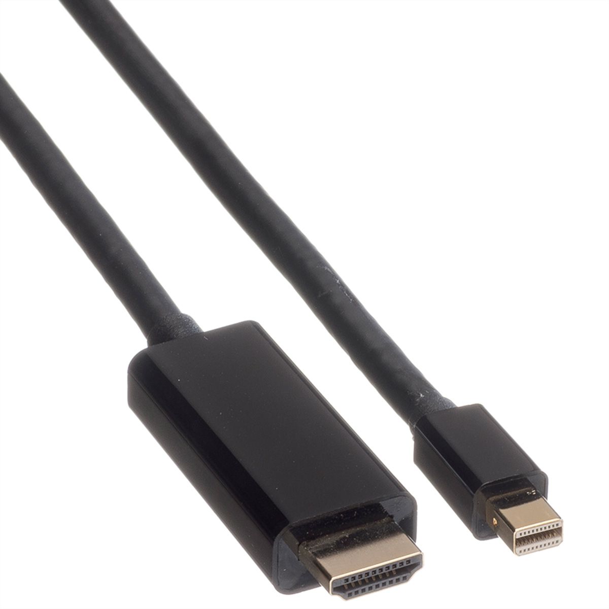ROLINE Câble Mini DisplayPort, Mini DP - UHDTV, M/M, noir, 1 m
