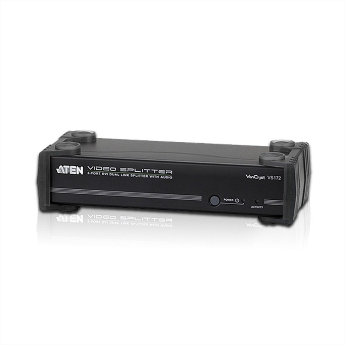 ATEN VS172 Distributeur DVI Dual Link audio/vidéo, double