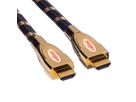 ROLINE GOLD Câble HDMI Ultra HD avec Ethernet, M/M, Retail Blister, 1 m