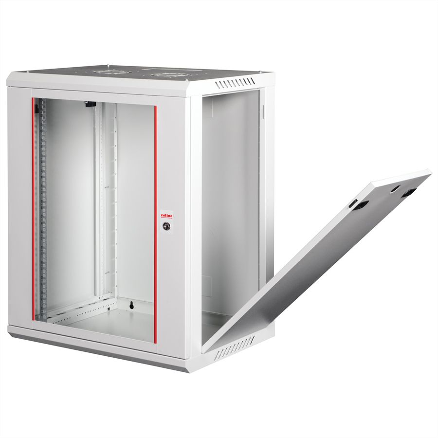 ROLINE 19" Boîtier mural Basic Plus 15U, 600x450 LxP gris