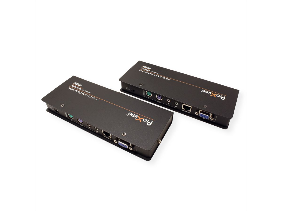 ATEN CE370 Système d'extension KVM VGA PS/2, audio, RS-232, 300 m