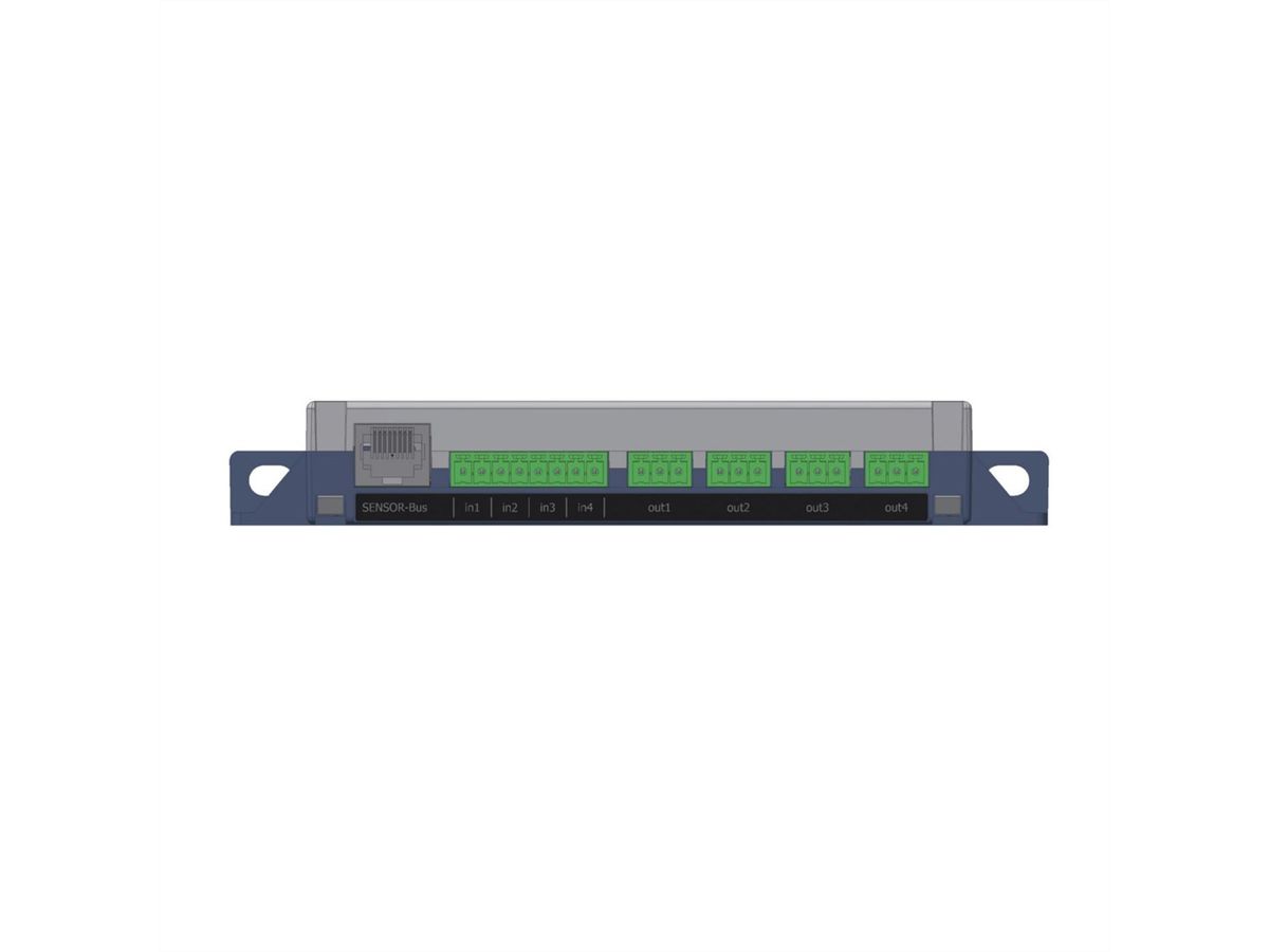 BACHMANN BlueNet Module GPIO , 4 entrées / 4 sorties relais