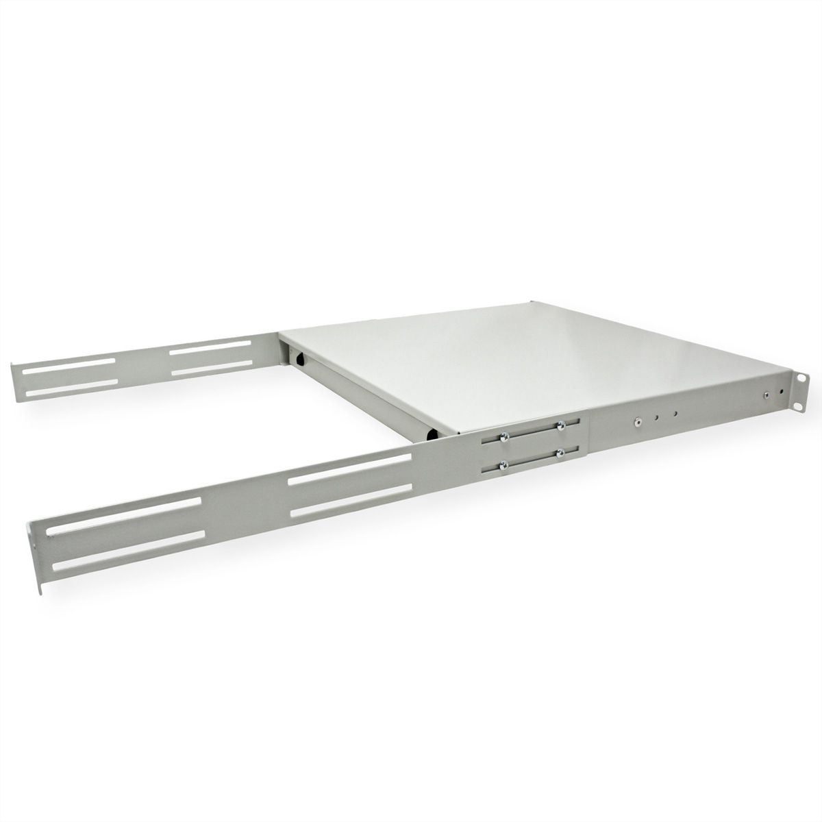 ROLINE 19" Tiroir pour clavier 1U, 400P fermable gris