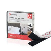 VELCRO® General Use Fixation 5m bande crochets 5m bande velours, crochets & velours 20mm noir