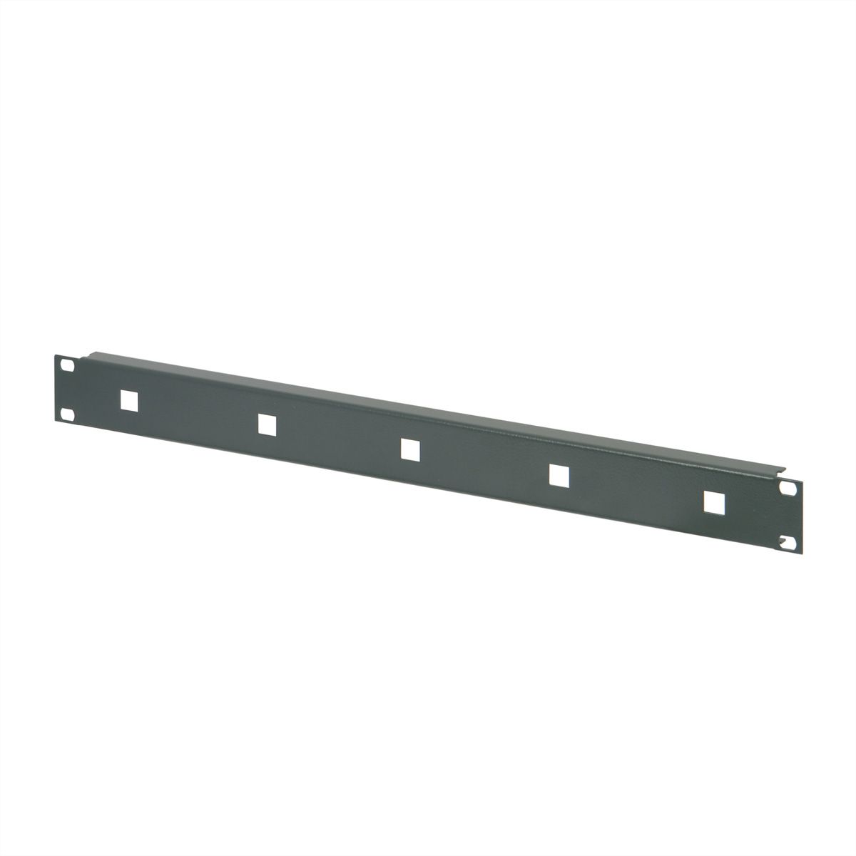 SCHROFF 19" Face avant pour œillets de câbles, 1,5 mm, acier, RAL 7021