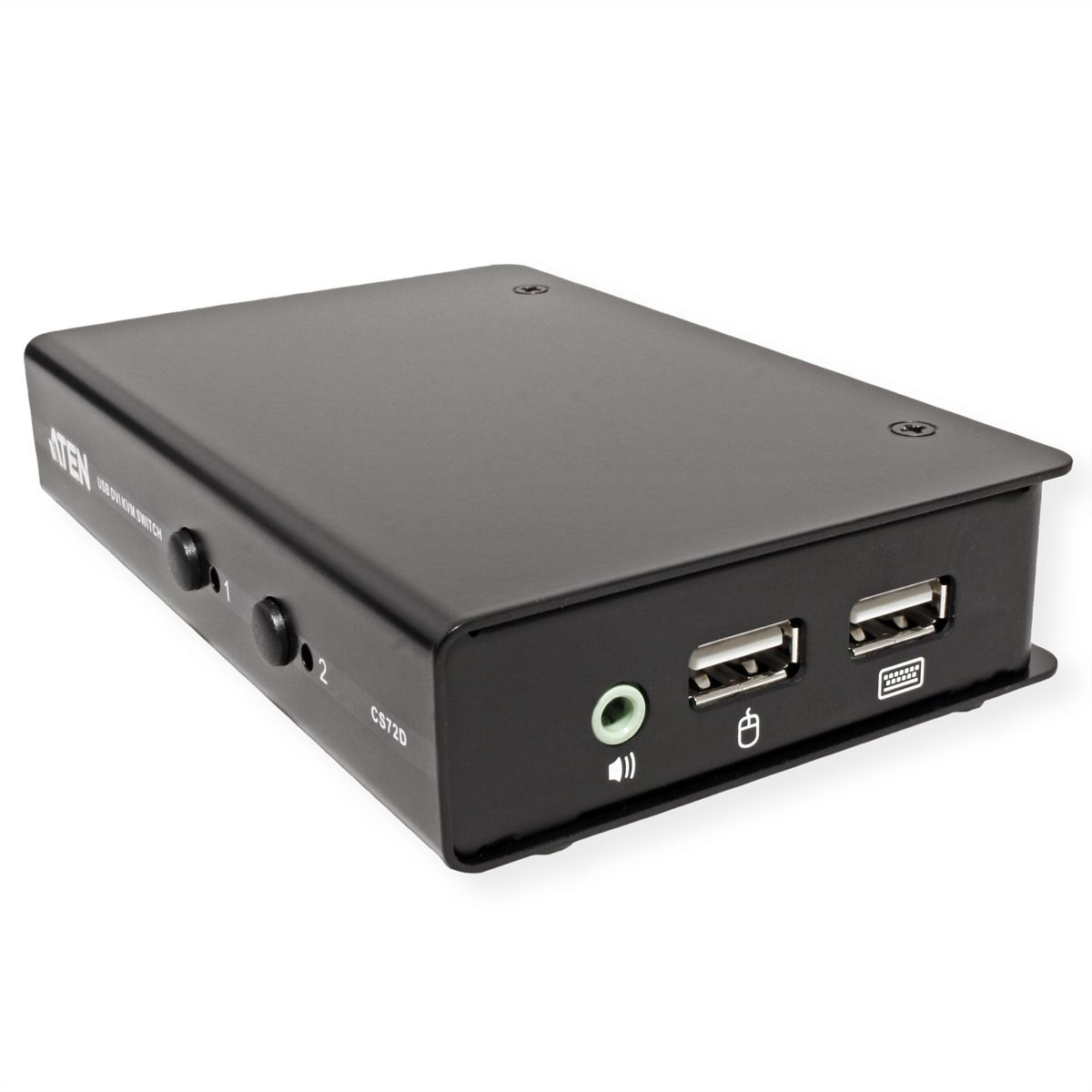 ATEN CS72D Commutateur KVM DVI USB à 2 ports