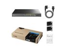 CUDY GS1018PS2 Switch 16 ports Gigabit PoE+, 2x RJ45 Uplink, 2x SFP, 200W