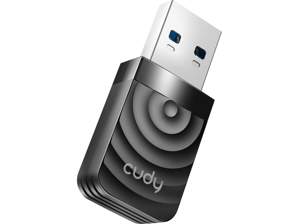 CUDY WU1300S AC1300 Adaptateur WiFi, USB 3.0