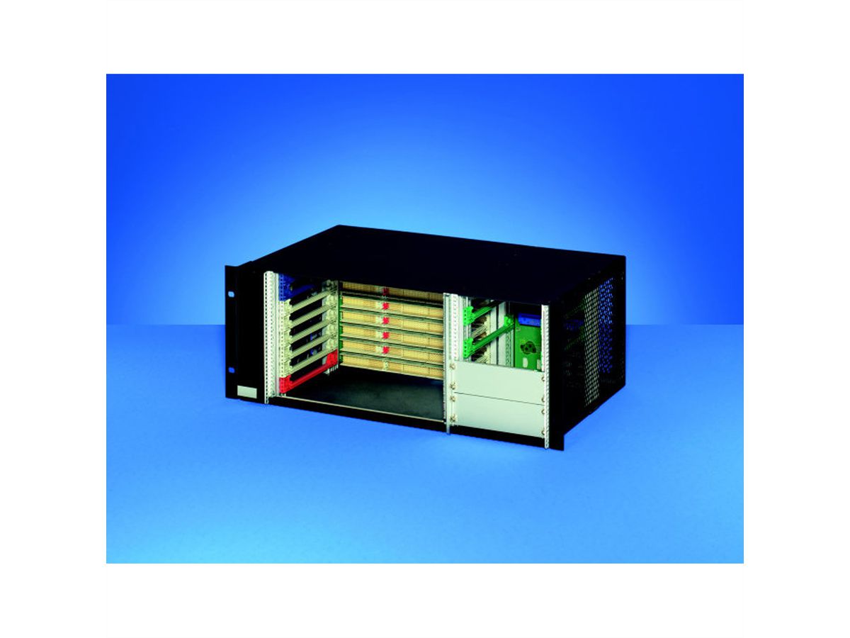 Système CPCI SCHROFF avec PSU enfichable, PSB H.110, 4 U, 8 slots