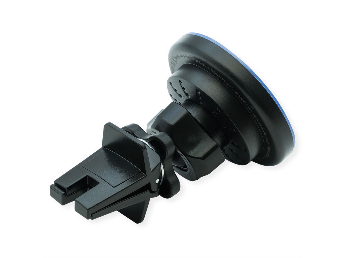 ROLINE Chargeur sans fil (15W) et support pour smartphone de voiture, induction