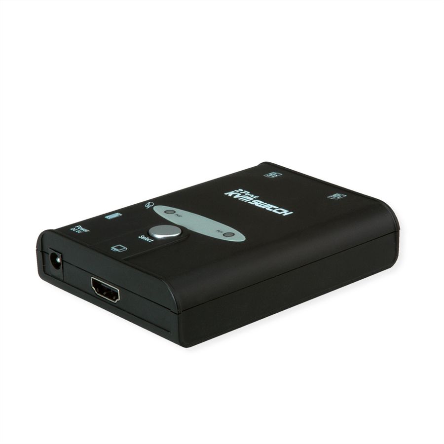 VALUE Switch KVM "Star", 1U - 2 PCs, HDMI, USB