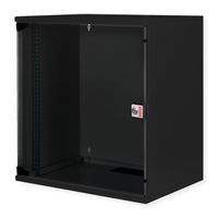 ROLINE 19" Boîtier mural Basic 12U, 540x400 LxP En kit noir