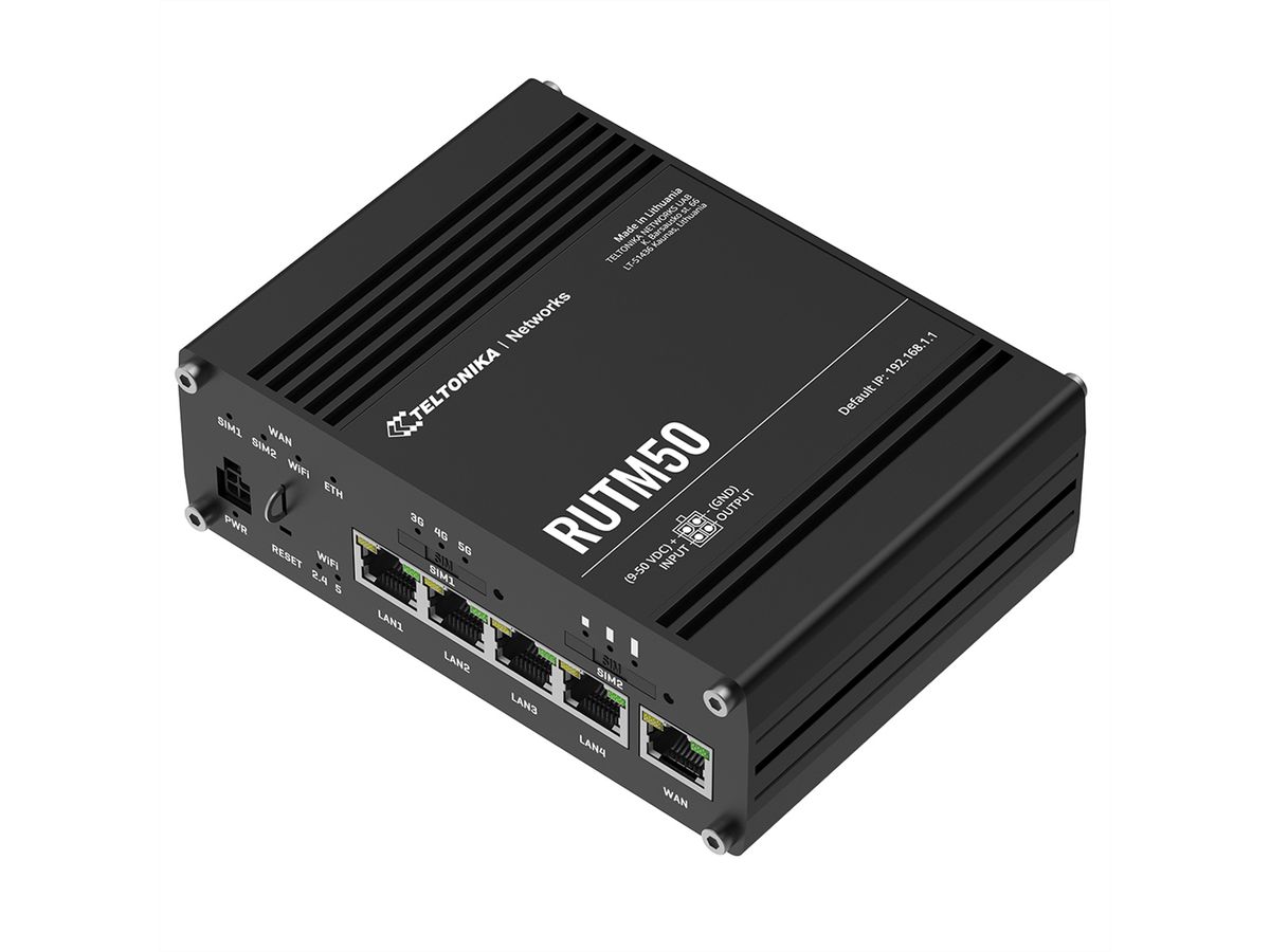 TELTONIKA RUTM50 5G Routeur