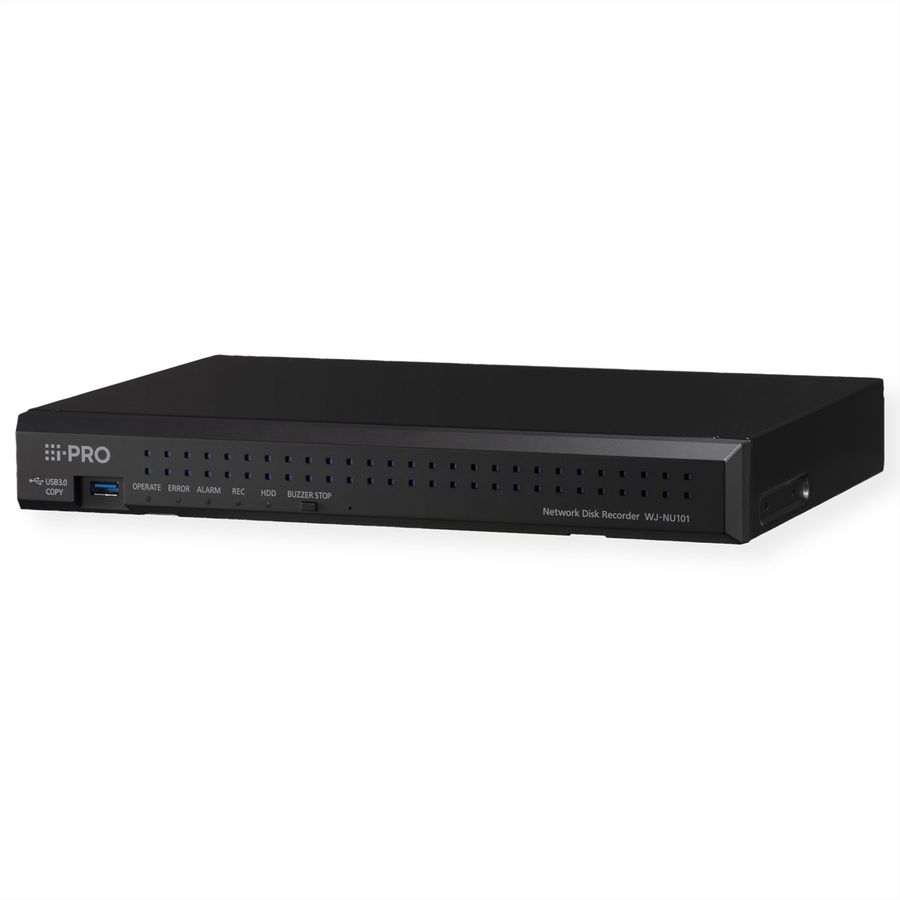 i-PRO WJ-NU101KG NVR Enregistreur vidéo en réseau 4-CH, 4x PoE