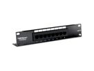 TRENDnet TC-P08C6 Panneau de brass. 10" 8 ports Cat. 6 non-blindé