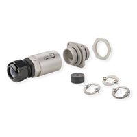 METZ CONNECT MCO IP69k boîtier de protection pour une utilisation en extérieur, kit de traversée de mur/boîtier