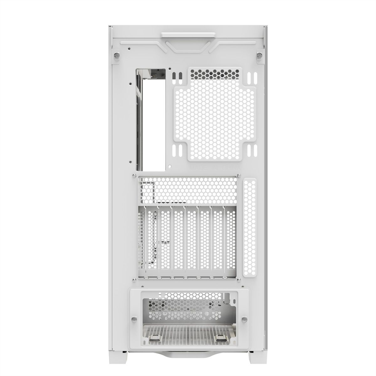 XILENCE Xilent Gleam X818.W.ARGB Gaming ATX PC blanc, Tour RGB ATX Midi
