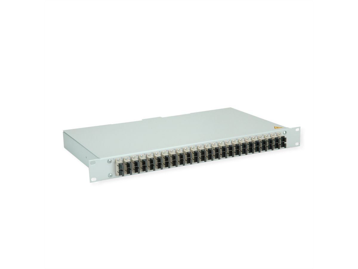 TELEGÄRTNER BASIS eco Panneau fibre optique, 24x SC Duplex, beige, OM2