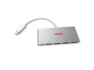 ROLINE Hub USB 3.2 Gen 1, 4 ports, type C, 1 port PD