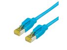 Cordon DRAKA Cat.6A (Classe EA) UC900 / HIROSE TM31, bleu, 15 m