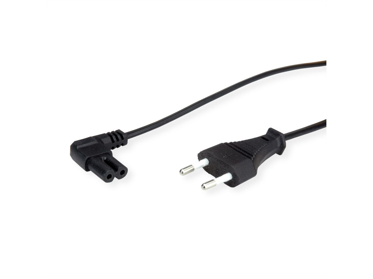 Cable Alimentation 2 Pin c7 fiche Bipolaire Cordon Compatible avec