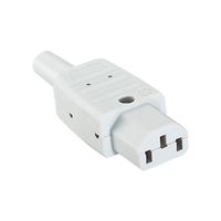 BACHMANN Prise appareil froid 794 70°C, gris, gris