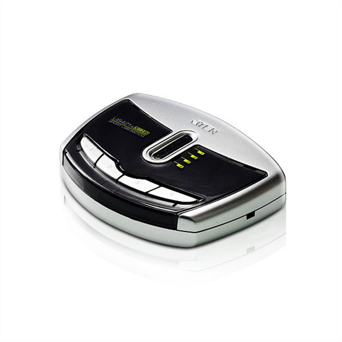 ATEN US421A Commutateur de périphérique USB 2.0 à 4 ports