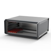 Mallette de bureau complète PropacPRO SCHROFF, blindée, 3 U, 63 HP, 326 mm