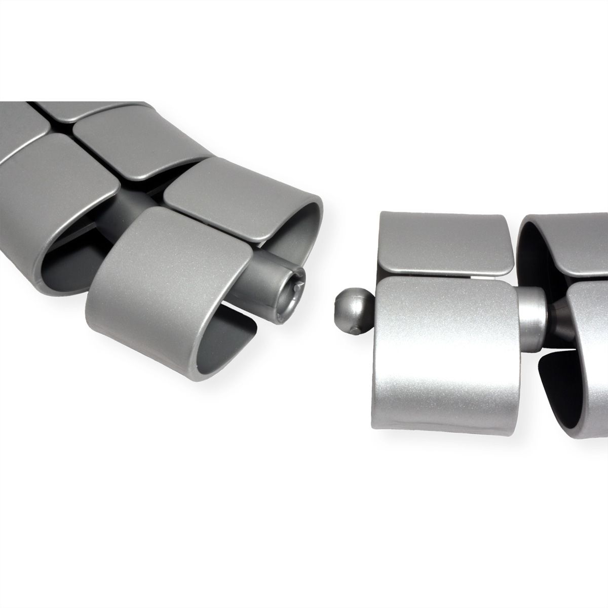 Kabelschlange® Premium Set argent 75 cm