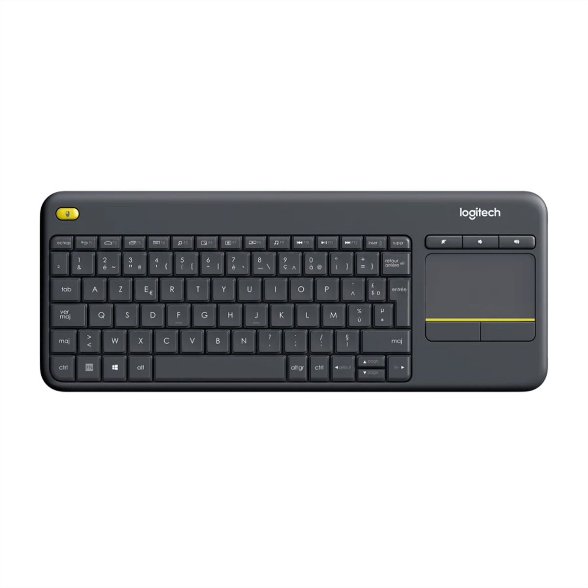 Logitech Wireless Touch Keyboard K400 Plus - Clavier