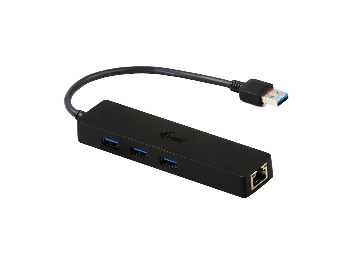 i-tec Advance USB 3.0 Slim HUB 3 Port + Gigabit Ethernet Adapter