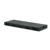 ROLINE Distributeur HDMI, Ultra Slim, quadruple