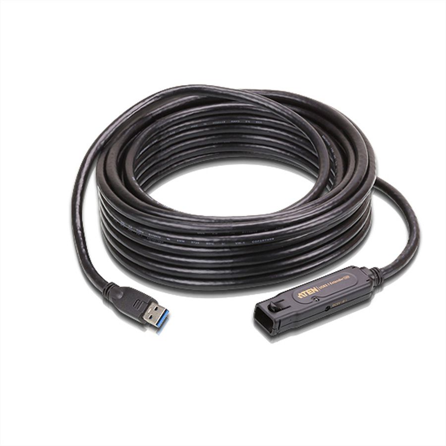ATEN UE3310 Câble d'extension USB 3.1 Gen 1, noir, 10 m