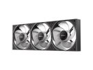 ANTEC C120 ARGB Ventilateur de boîtier PC inversé 120 mm, lot de 3, noir