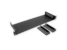 VALUE Etagère 19" avec 2 séparations amovibles, noir