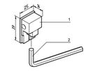 SCHROFF Power Connector 125 A pour jeu de barres 1 ... 4 pôles